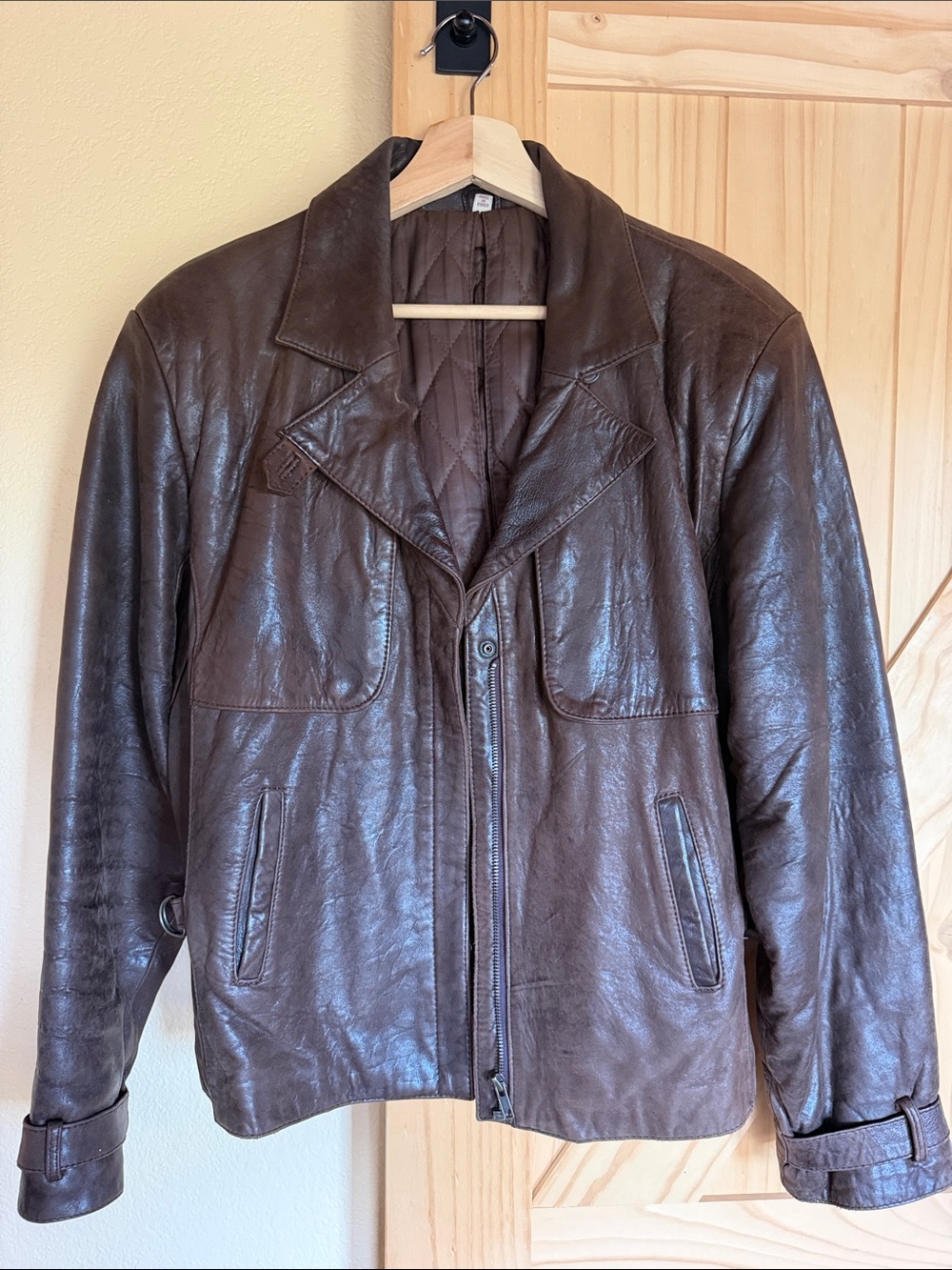 Banana Republic Vintage Leather Jacket